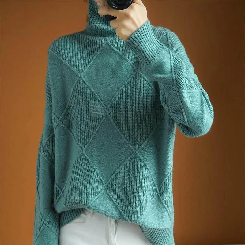 Knitwear Autumn And Winter Long-Sleeved Outer Wear Bottoming Shirt  Pre2brand