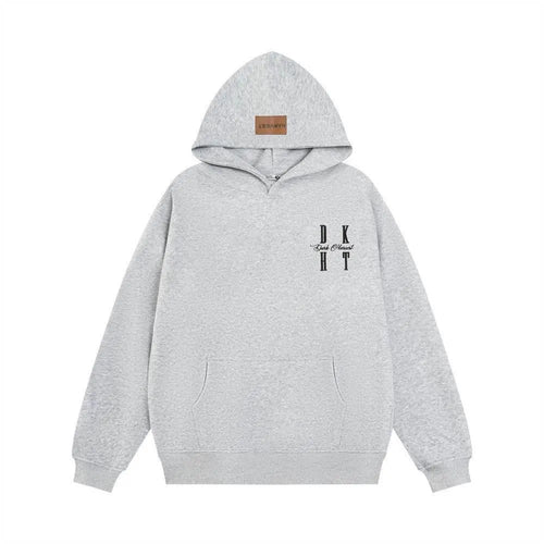 Loose Casual Letters Embroidered Hoodie  Pre2brand