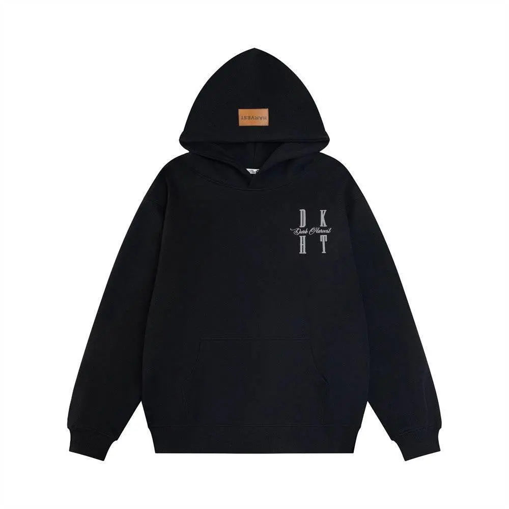 Loose Casual Letters Embroidered Hoodie  Pre2brand