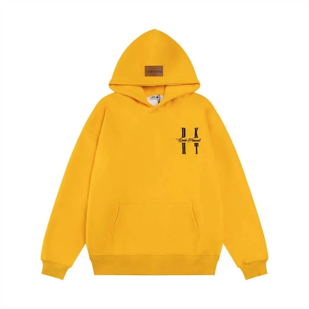 Loose Casual Letters Embroidered Hoodie  Pre2brand