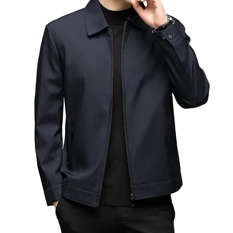 Men Autumn Lapel Slim Fit Business Casual Jacket  Pre2brand