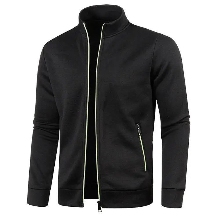 Men'S Long Zipper Sweater Coat  Pre2brand