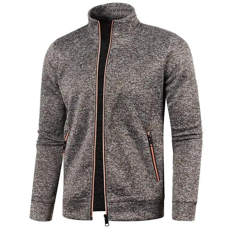 Men'S Long Zipper Sweater Coat  Pre2brand