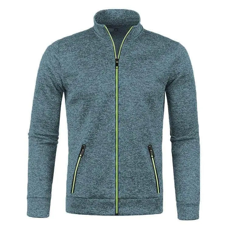 Men'S Long Zipper Sweater Coat  Pre2brand