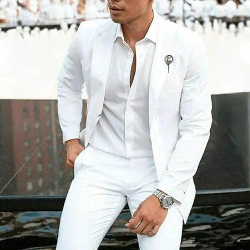 Men'S Suit Suit Two-Piece Groomsman Clothing  Pre2brand