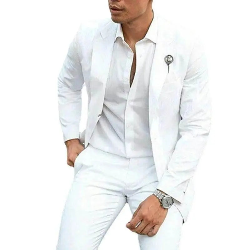 Men'S Suit Suit Two-Piece Groomsman Clothing  Pre2brand