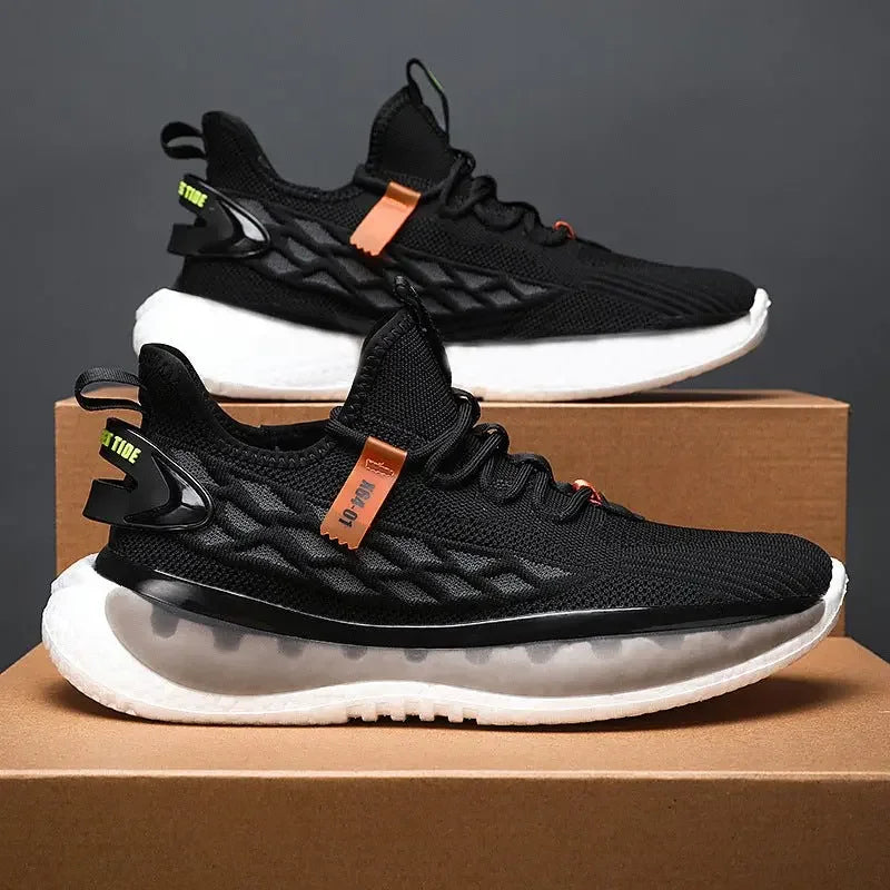 Men's Mesh Breathable Platform Sneakers  Pre2brand