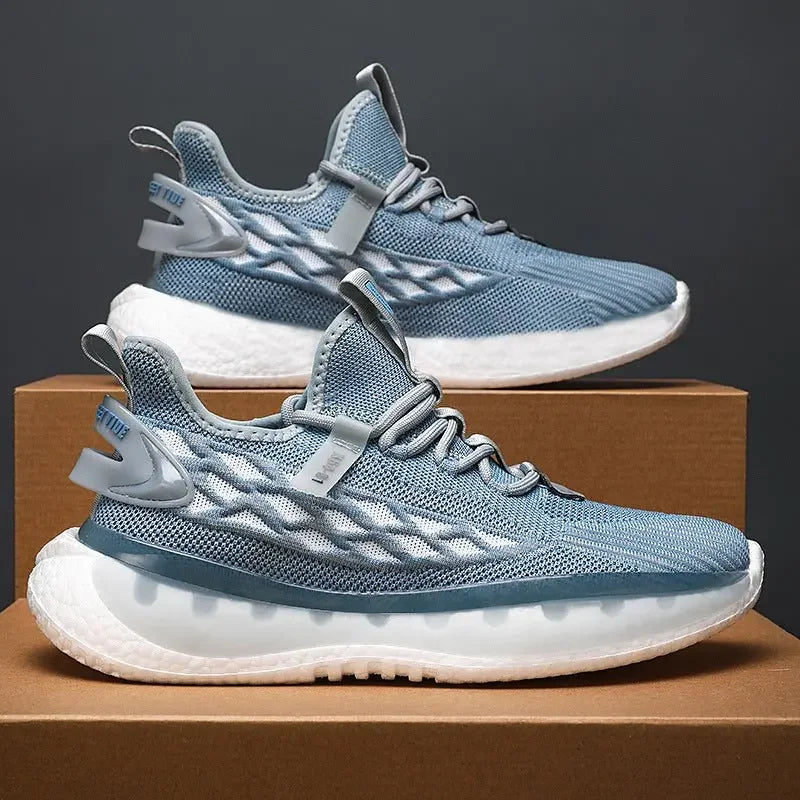 Men's Mesh Breathable Platform Sneakers  Pre2brand