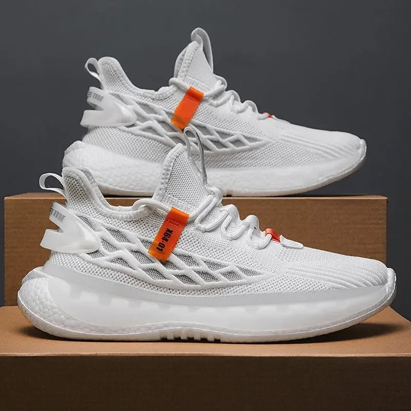 Men's Mesh Breathable Platform Sneakers  Pre2brand