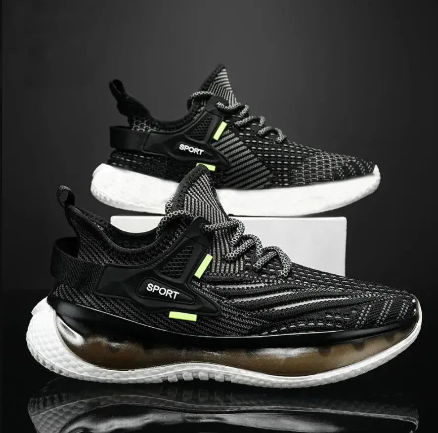 Men's Mesh Breathable Platform Sneakers  Pre2brand