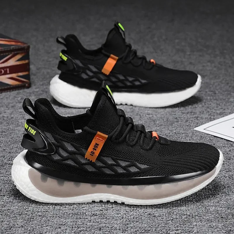 Men's Mesh Breathable Platform Sneakers  Pre2brand