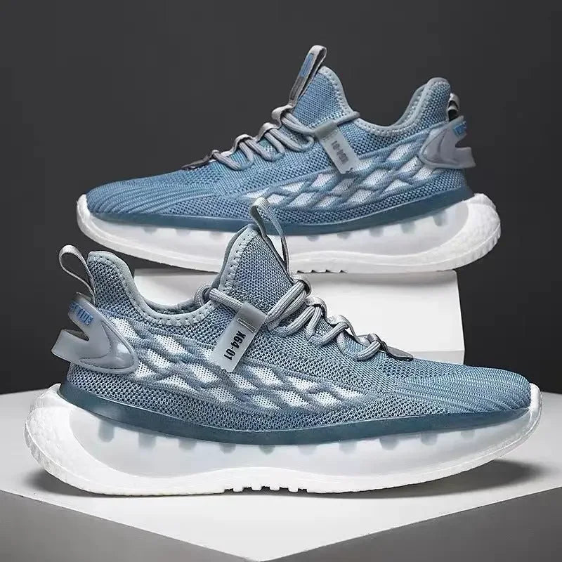 Men's Mesh Breathable Platform Sneakers  Pre2brand