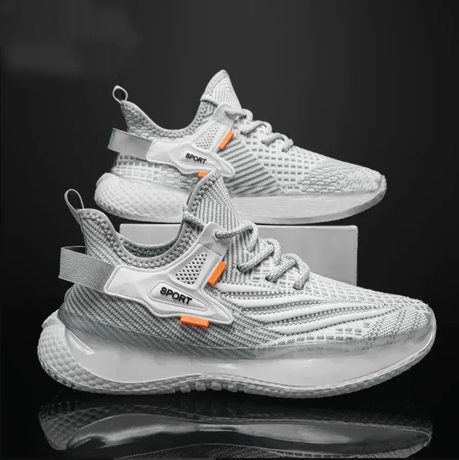 Men's Mesh Breathable Platform Sneakers  Pre2brand