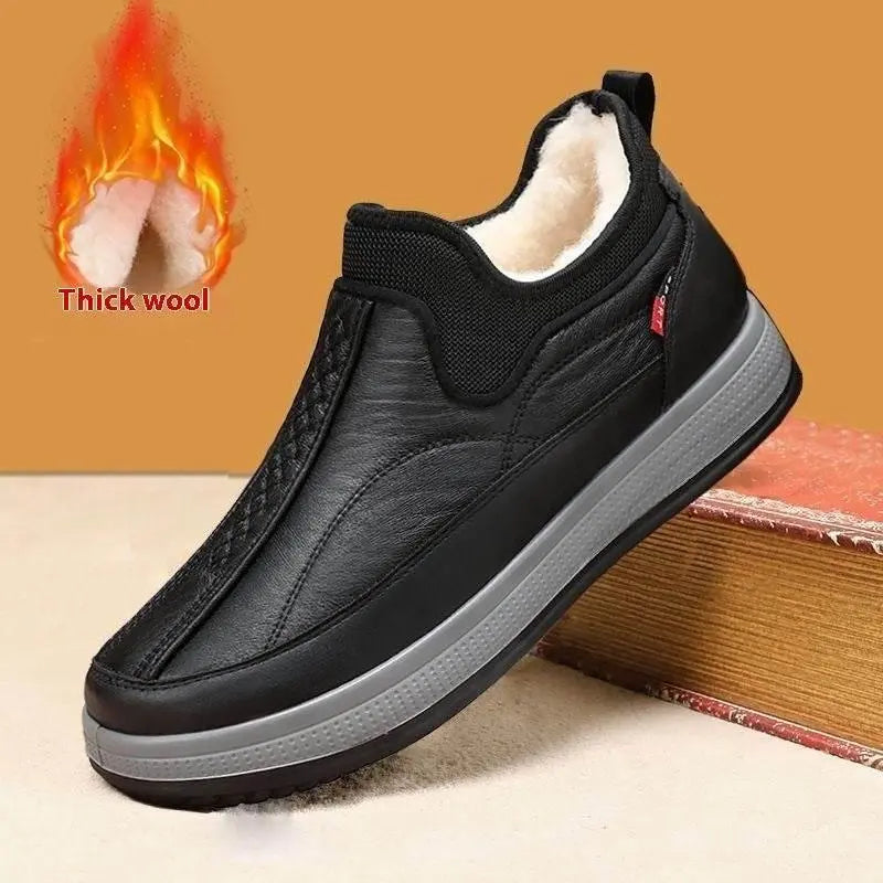 Men's Non-Slip Flat Ankle Boots  Pre2brand