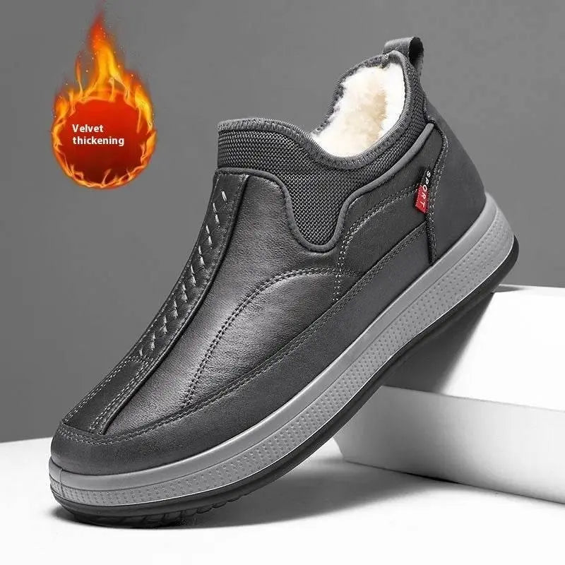 Men's Non-Slip Flat Ankle Boots  Pre2brand