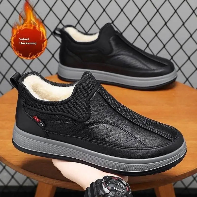 Men's Non-Slip Flat Ankle Boots  Pre2brand