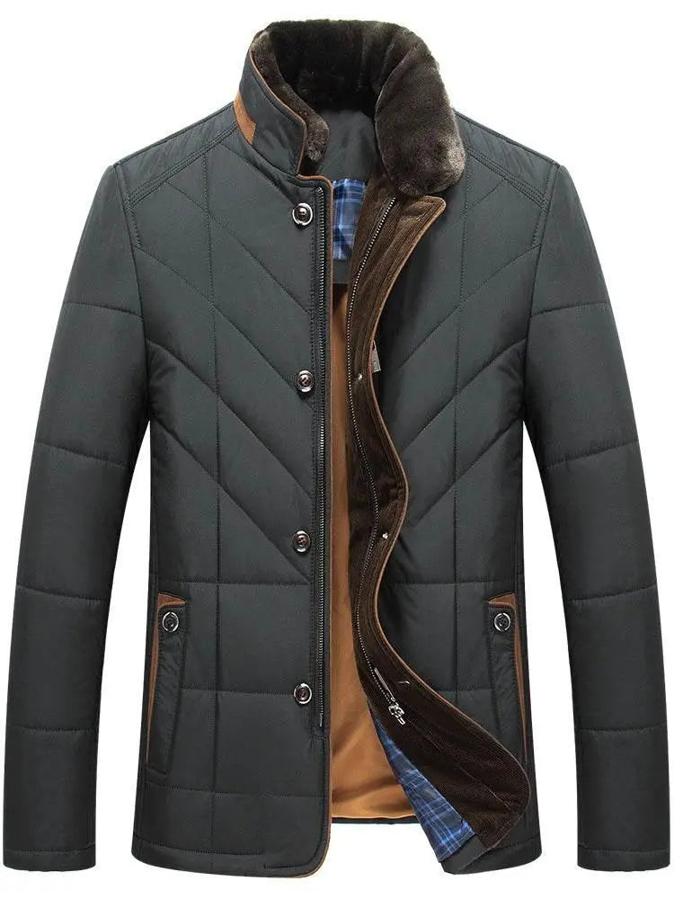 Middle-Aged And Elderly Padded Jacket Father Winter Clothes  Pre2brand