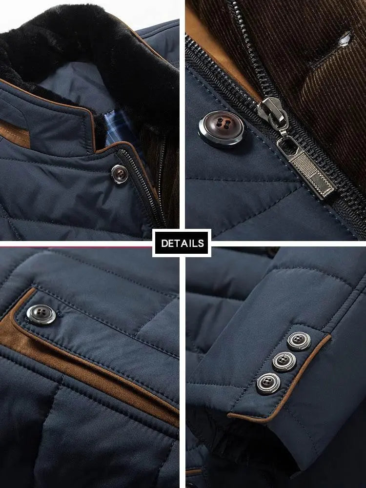 Middle-Aged And Elderly Padded Jacket Father Winter Clothes  Pre2brand