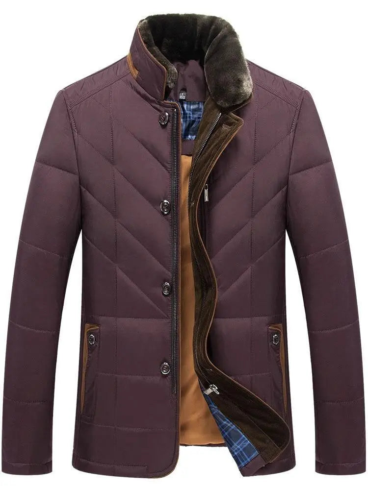Middle-Aged And Elderly Padded Jacket Father Winter Clothes  Pre2brand