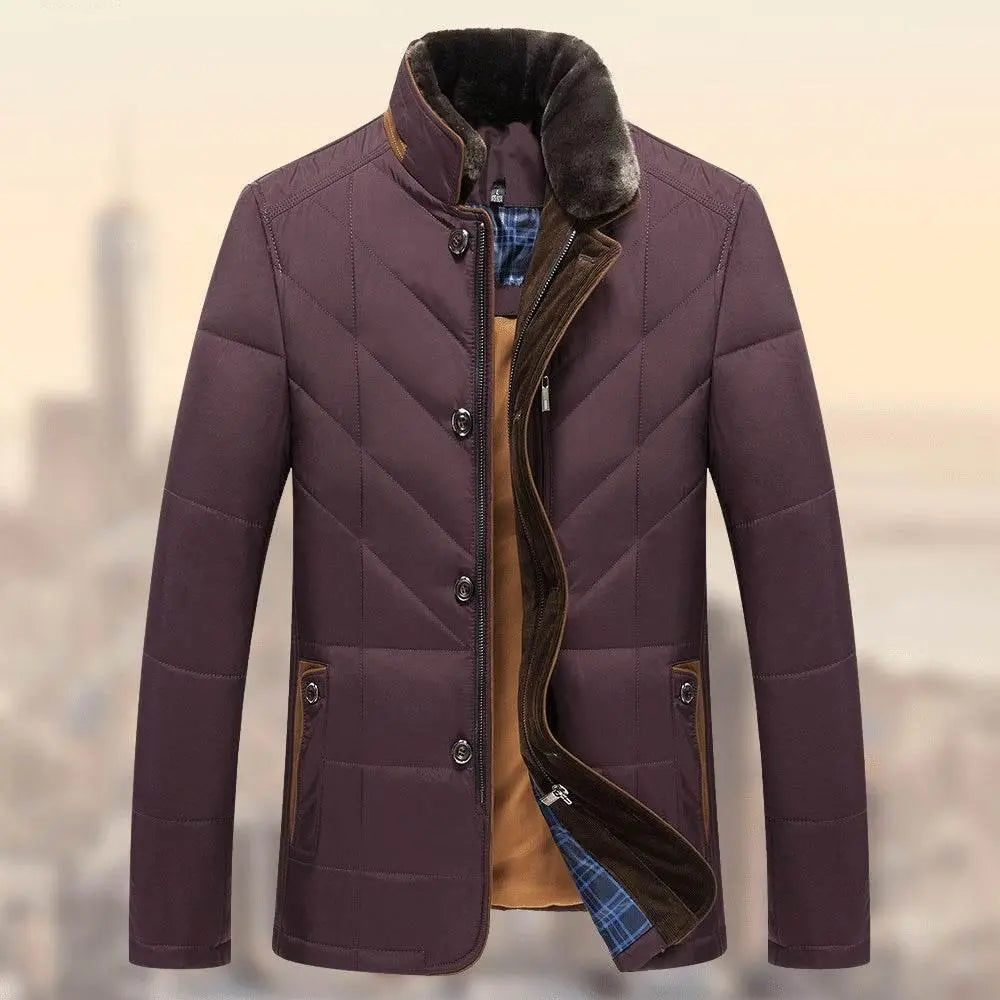 Middle-Aged And Elderly Padded Jacket Father Winter Clothes  Pre2brand