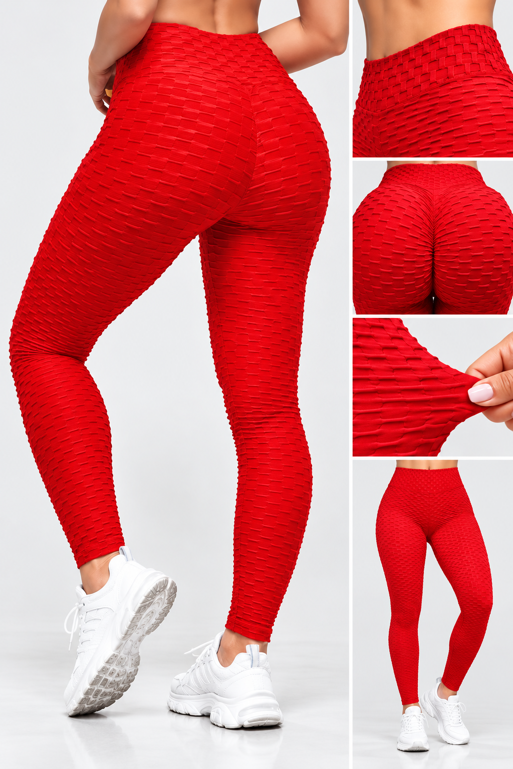 Women's High-Waist Scrunch Butt-Lifting Leggings