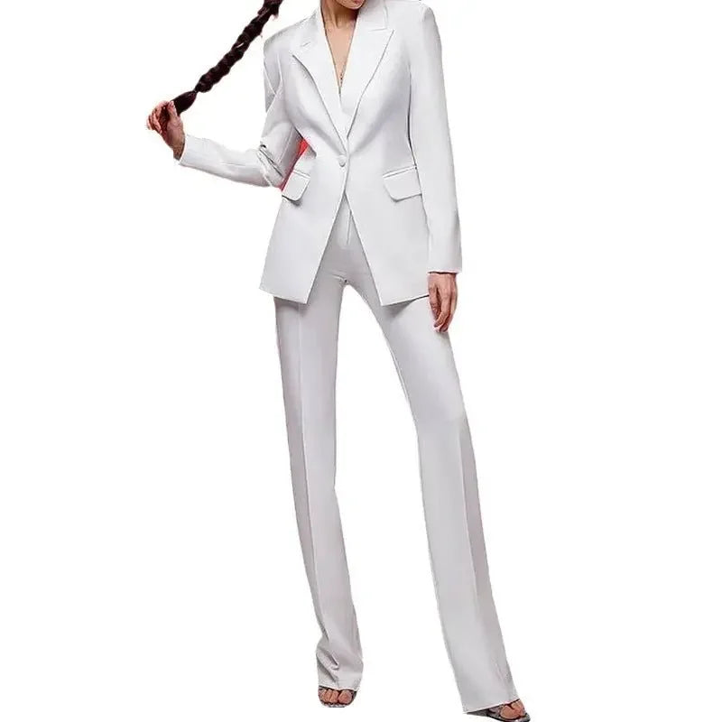 Solid Color Fashion Temperament Business Suit  Pre2brand