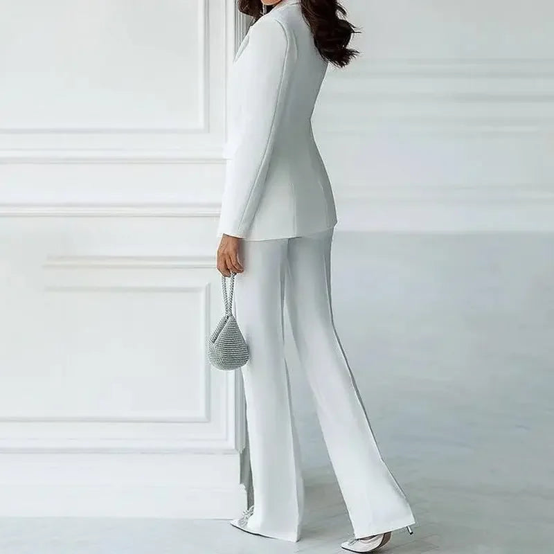 Solid Color Fashion Temperament Business Suit  Pre2brand