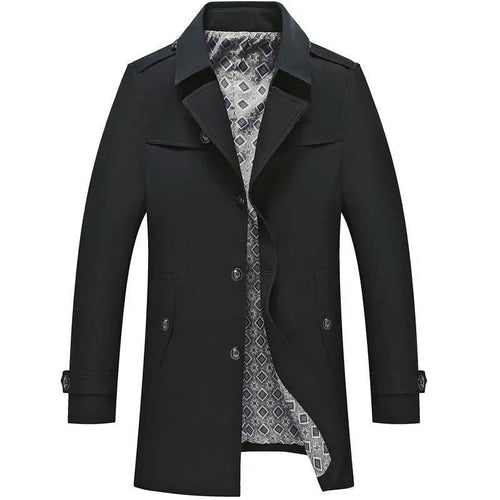 Men's British-Style Duster Jacket – image 2 of 6