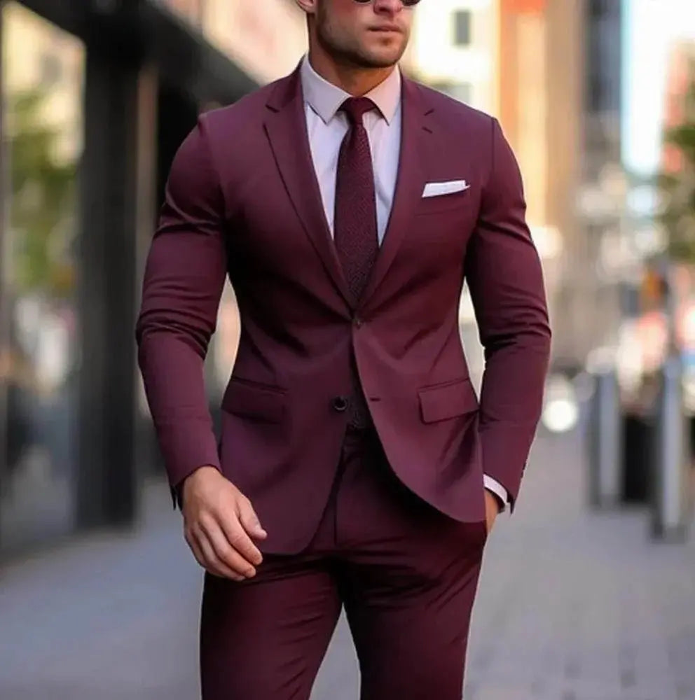 Suit Banquet Wedding Groomsman Suit Suit Two-Piece Suit  Pre2brand