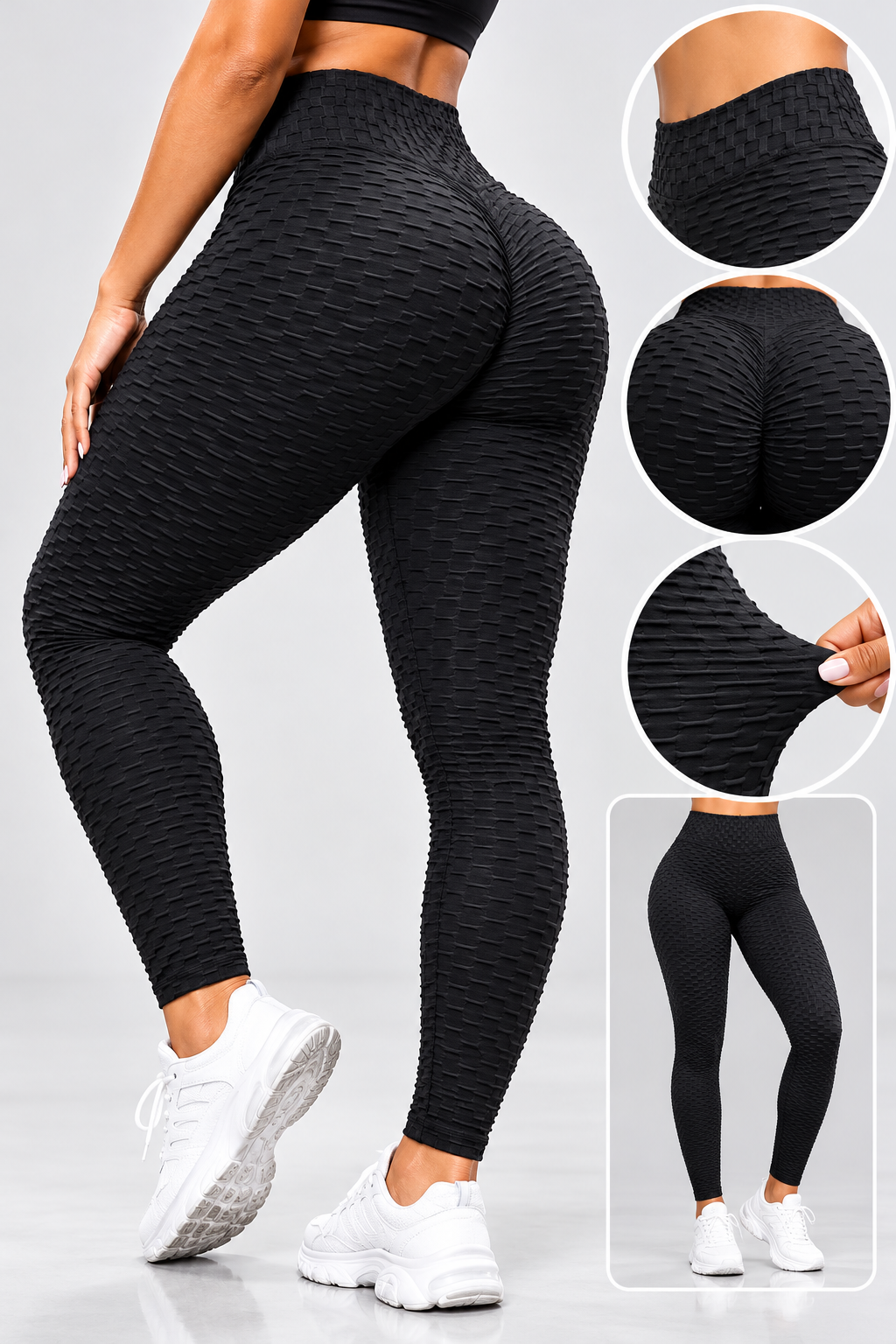 Women's High-Waist Scrunch Butt-Lifting Leggings – image 15 of 15