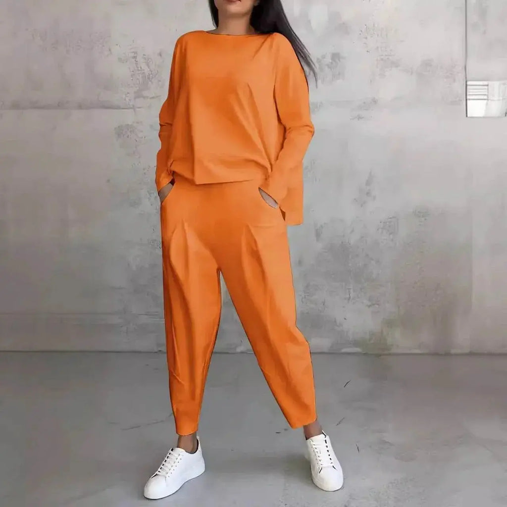 Top And Loose Harem Pants With Pockets Ins Fashion Trousers  Pre2brand