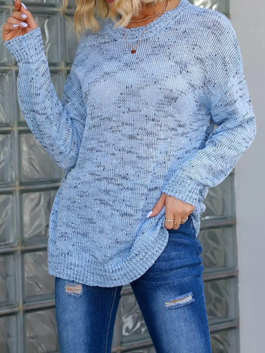 Winter Polka Dot Pullover Knitted Sweater for women  Pre2brand