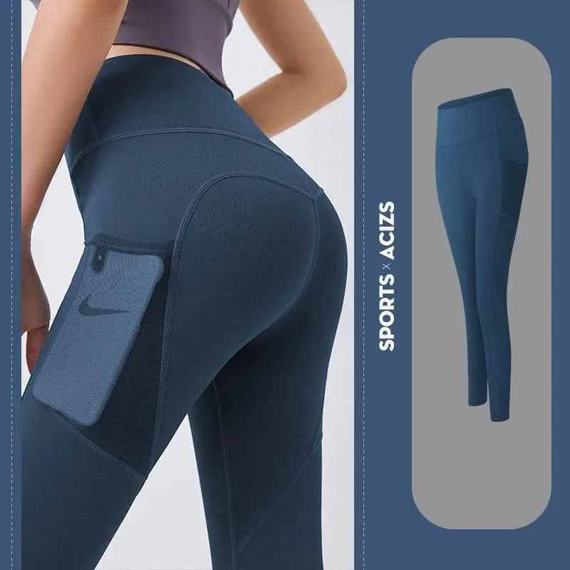 Women Tummy Control Jogging Tights Female Fitness Pants  Pre2brand