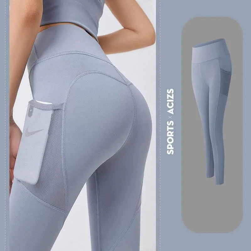 Women Tummy Control Jogging Tights Female Fitness Pants  Pre2brand