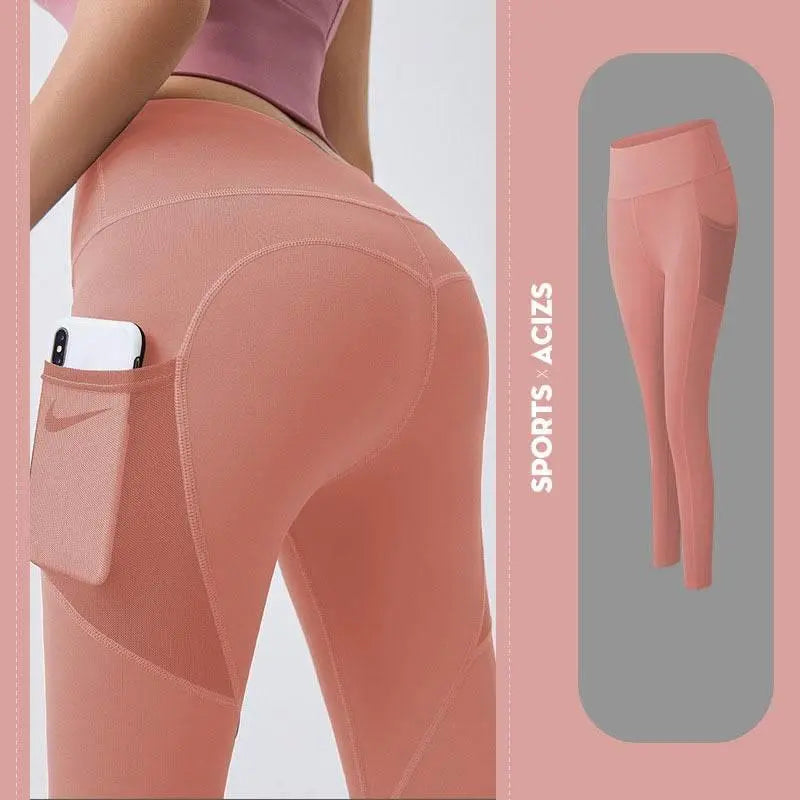 Women Tummy Control Jogging Tights Female Fitness Pants  Pre2brand