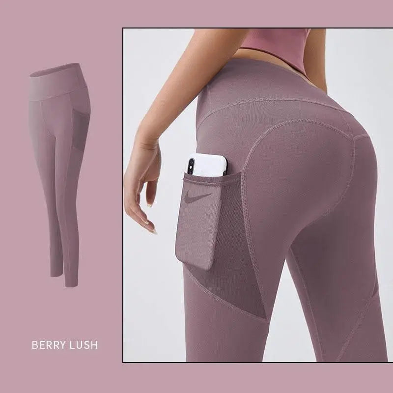 Women Tummy Control Jogging Tights Female Fitness Pants  Pre2brand