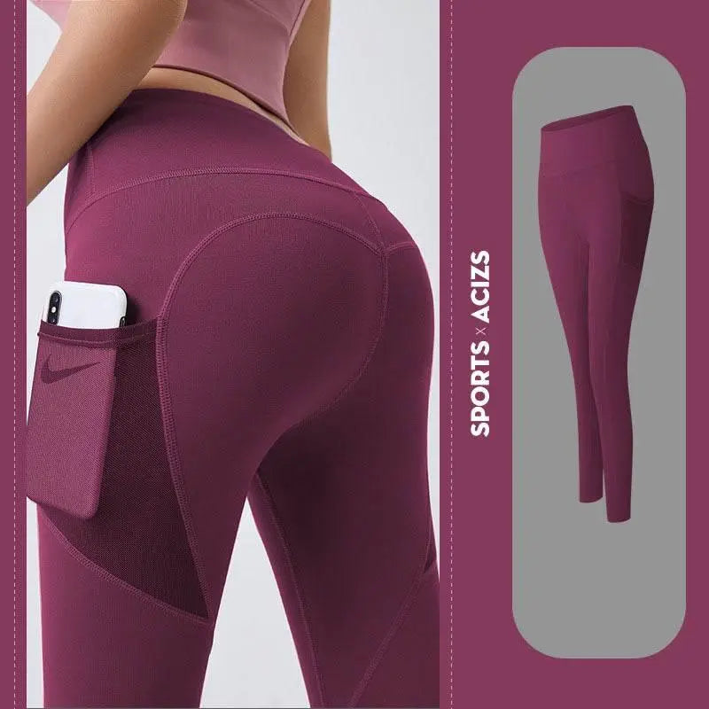Women Tummy Control Jogging Tights Female Fitness Pants  Pre2brand