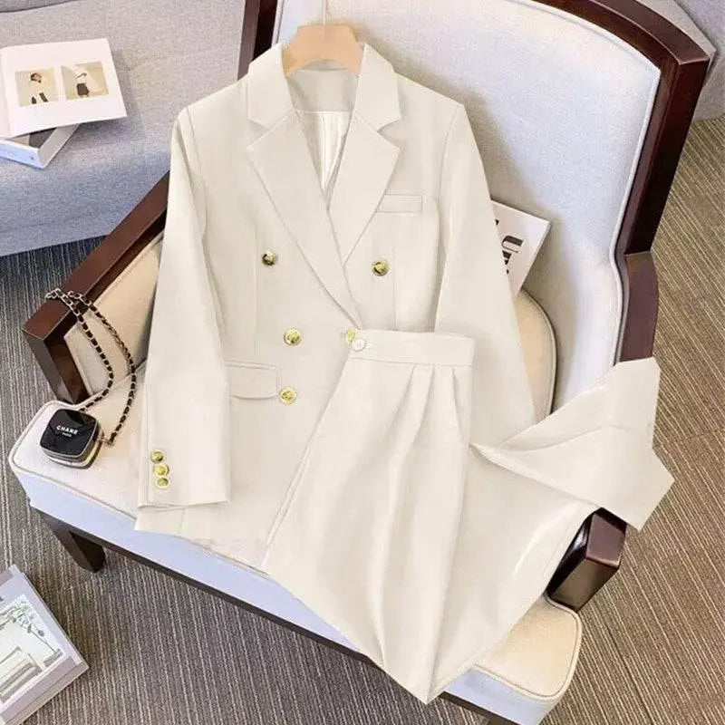 Women'S Suit Jacket Bell-Bottom Pants Business Suit  Pre2brand