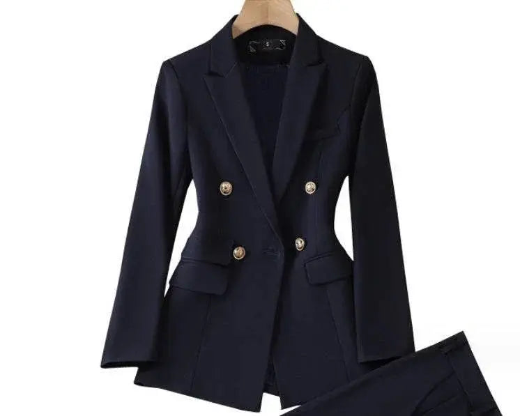 Women'S Suit Jacket Bell-Bottom Pants Business Suit  Pre2brand