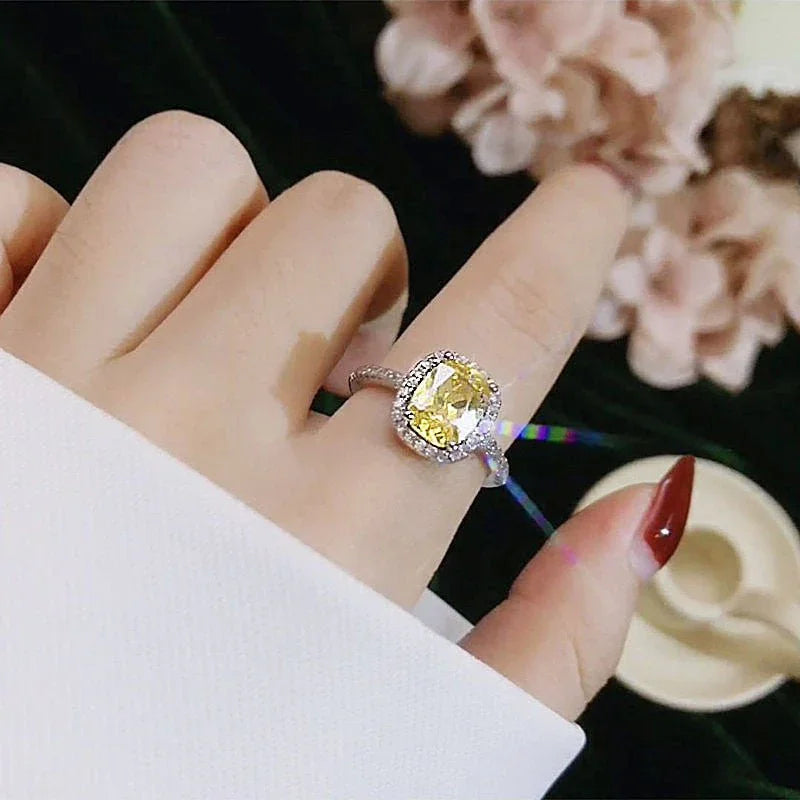 Women's White Gold Bridal Engagement Ring  Pre2brand