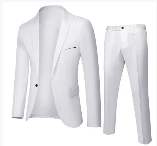 Two-Piece Suit Business Professional Formal Wear Korean Slim Fit  Pre2brand