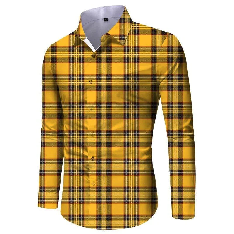 Men's Slim Fit Printed Casual Shirt  Pre2brand