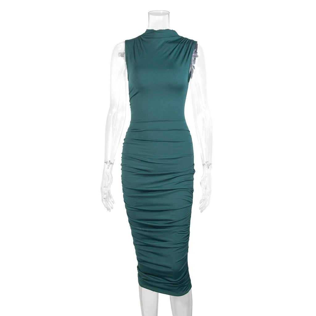 Women's Pleated Sleeveless Mini Dress – image 8 of 16