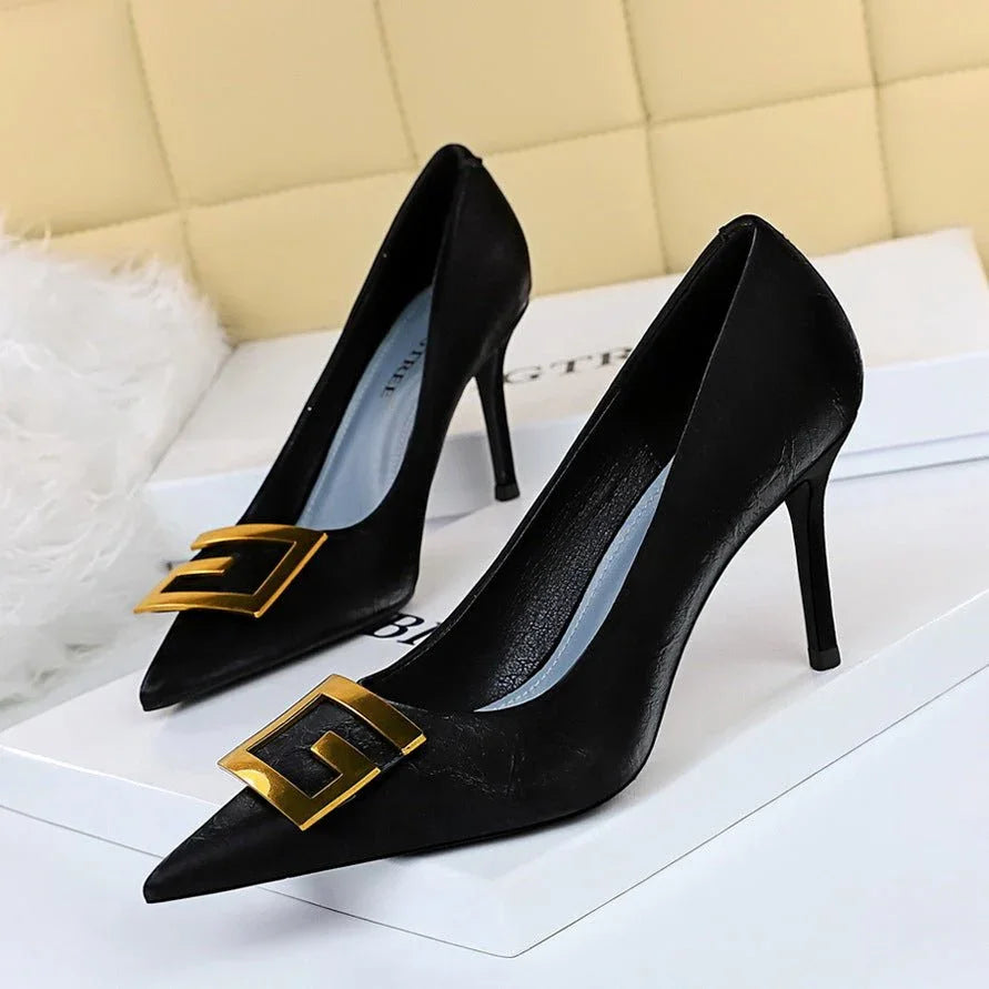 Women's Sequined Pointed Toe Stiletto Heels  Pre2brand