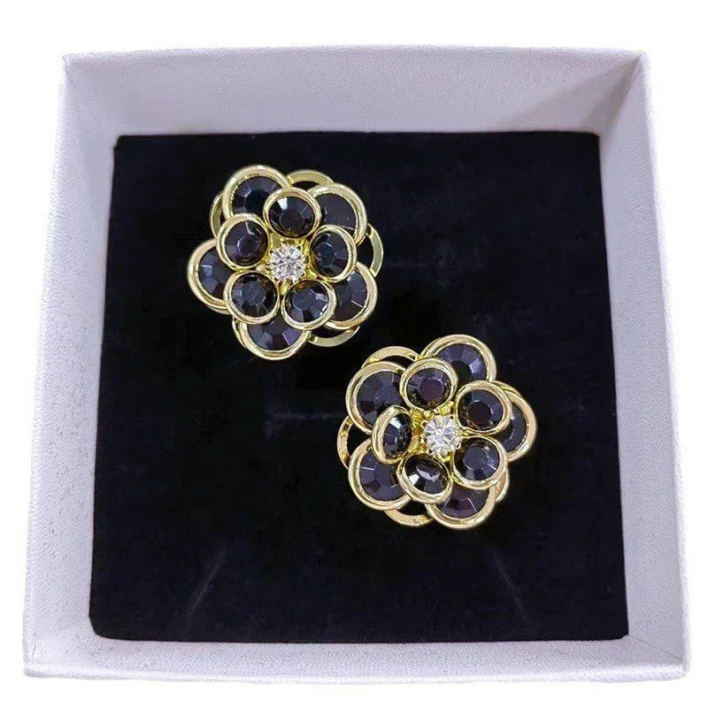 Women's Sweet Flower Stud Earrings  Pre2brand