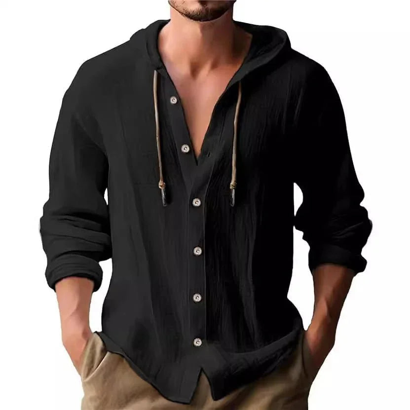 Men'S Casual Long-Sleeved Top  Pre2brand