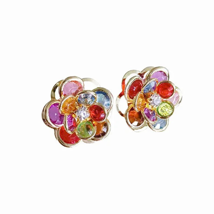 Women's Sweet Flower Stud Earrings  Pre2brand