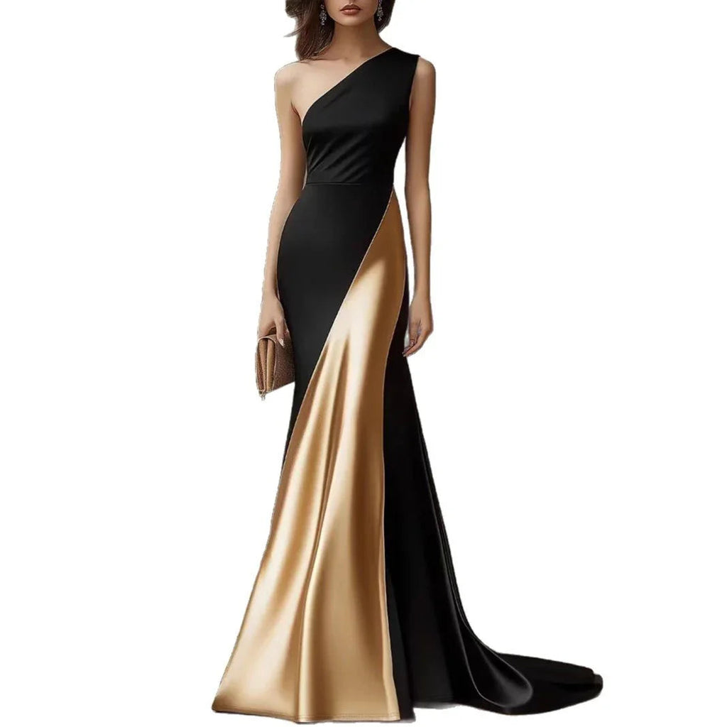 Women's Stylish Satin Midi Dress  Pre2brand