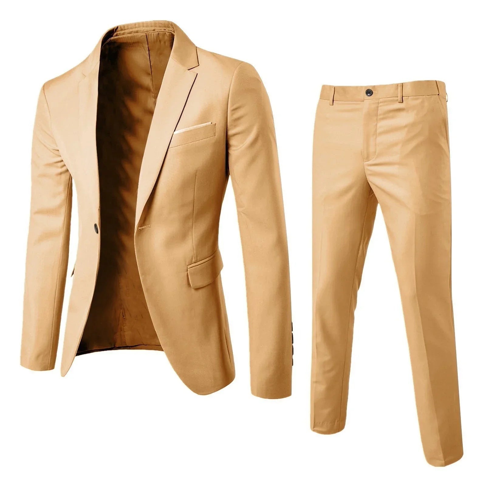 Two-Piece Suit Business Professional Formal Wear Korean Slim Fit  Pre2brand