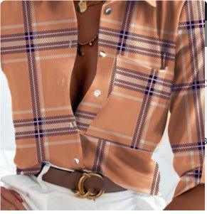 Fashion Long Sleeve Printed Shirt  Pre2brand